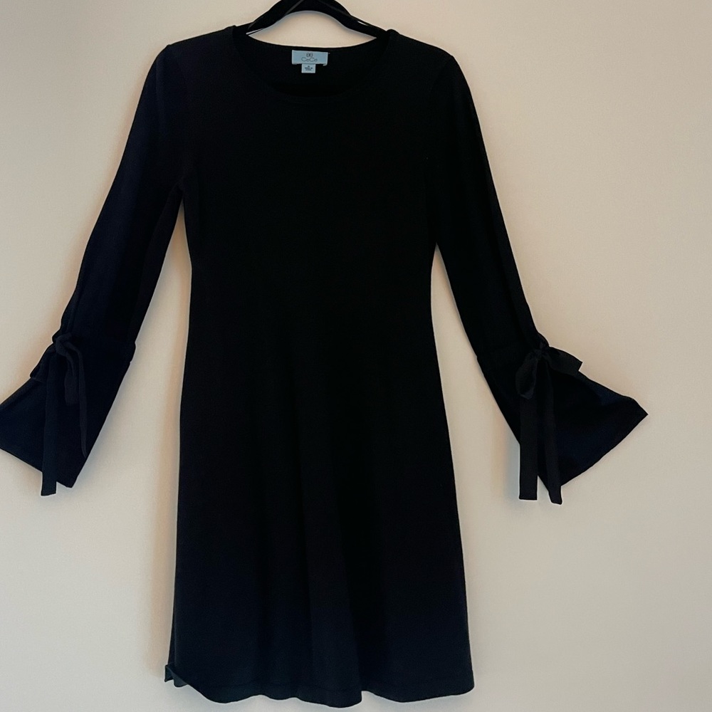 CeCe Black Sweater Dress M